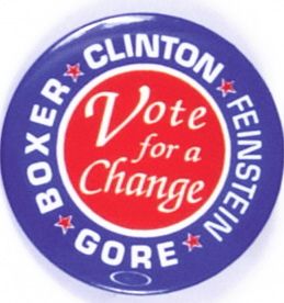Clinton California Coattail