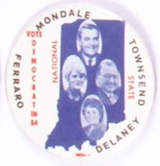 Mondale Indiana Coattail