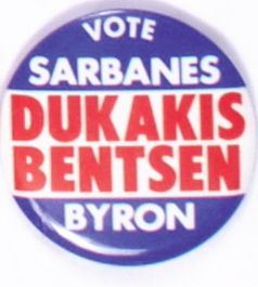 Dukakis Maryland Coattail