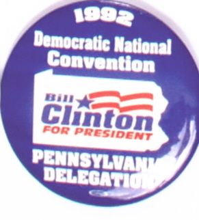 Clinton Pennsylvania Delegation