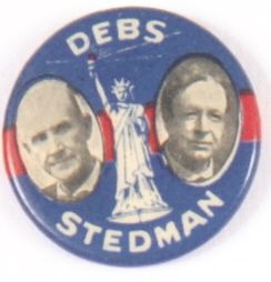 Debs-Stedman 1920 Socialist Jugate