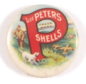 Peters Shells Hunting Pin