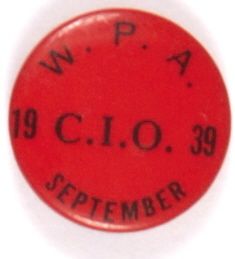 WPA 1939 Labor Pin