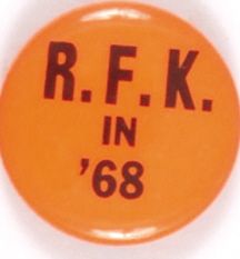 RFK in 68 Black and Orange