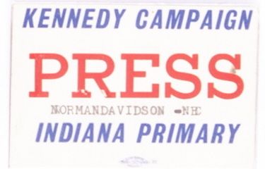 RFK Indiana Primary Press