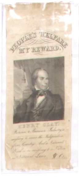 Henry Clay Peoples Welfare is My Reward