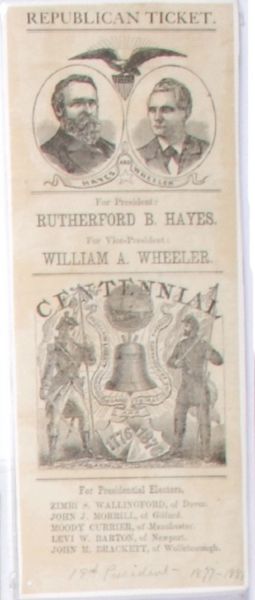 Hayes Jugate Ballot