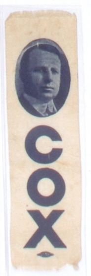 James Cox Rare Ribbon
