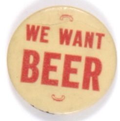 We Want Beer