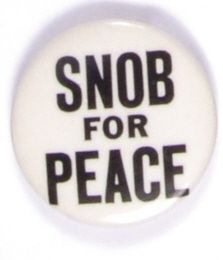 Snob for Peace