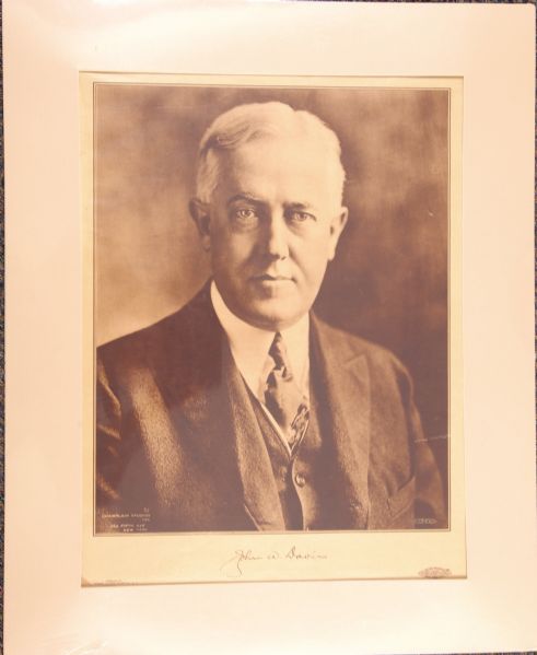 John W. Davis Poster