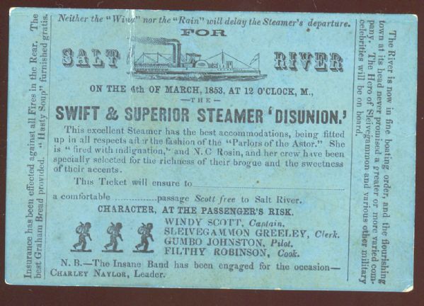 Disunion Salt River Card