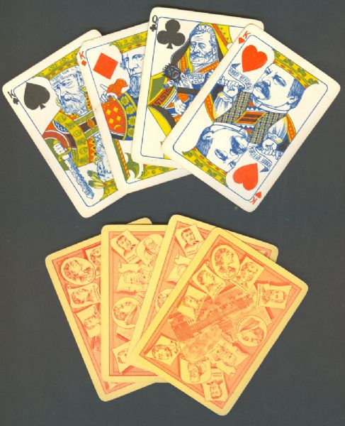 Political Playing Cards, 1880s