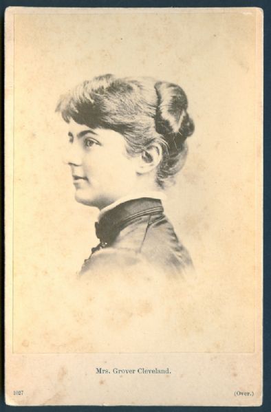 Mrs. Grover Cleveland Cabinet Card