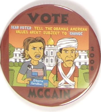 Anti Obama American Values