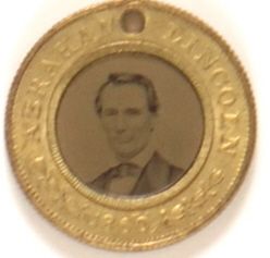 Lincoln-Hamlin 1860 Ferrotype