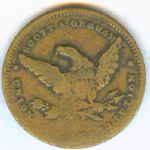 Winfield Scott Brass Token