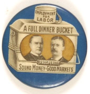 McKinley Blue Dinner Bucket