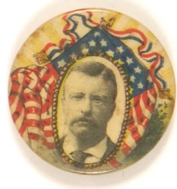 Roosevelt Baltimore Badge Flag