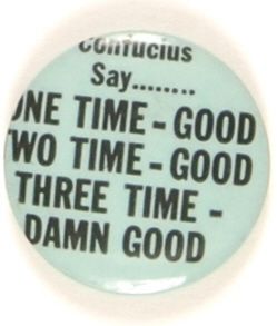 Willkie Confucius Say …