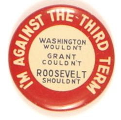 Im Against a Third Term