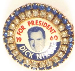 Nixon 1960 Rhinestone Border