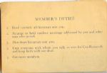 Cox-Roosevelt Club New York Card