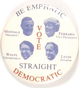 Mondale Michigan Coattail