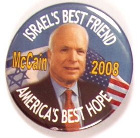 McCain Israels Best Friend