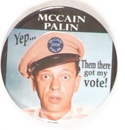 Barney Fife for McCain