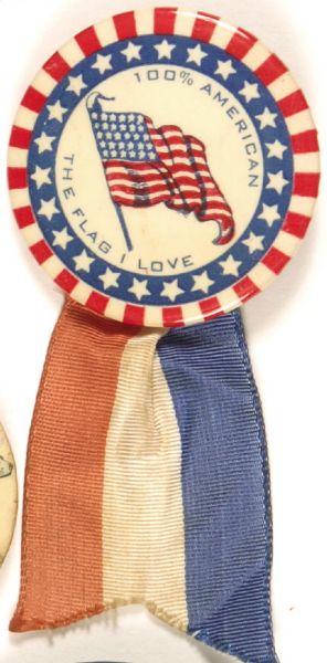 The Flag I Love. 100% American