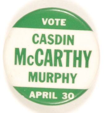 McCarthy Massachusetts Primary