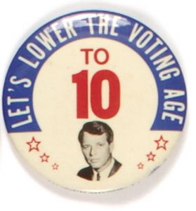 RFK Lower Voting Age to 10