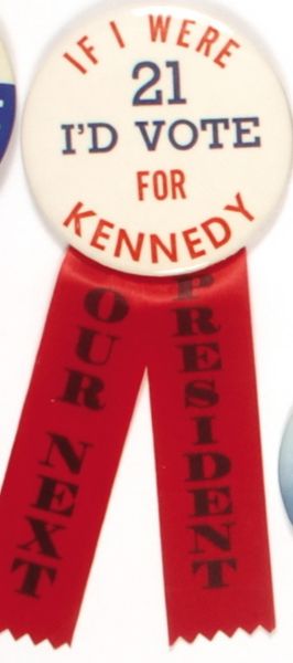 RFK, If I Were 21 Pin and Ribbon