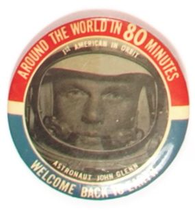 John Glenn First U.S. Orbit