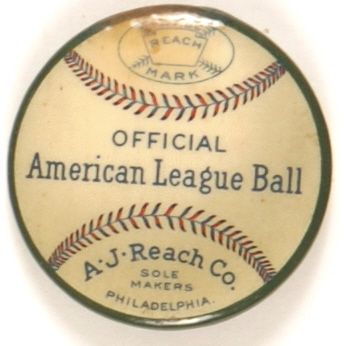 Large Size, Official American League Ball