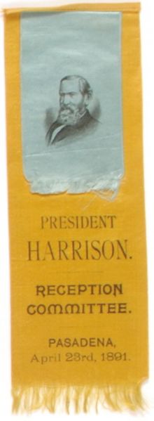 Benjamin Harrison Pasadena Ribbon