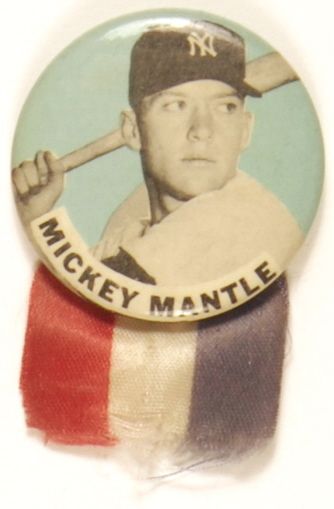 Mickey Mantle of the Yankees