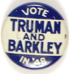 Vote Truman and Barkley in 48