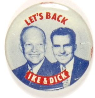 Let’s Back Ike and Dick