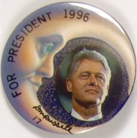 Clinton Man in the Moon