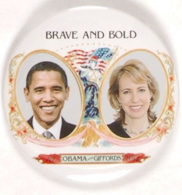 Obama and Giffords Brave and Bold