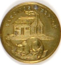 Benjamin Harrison 1888 Medal