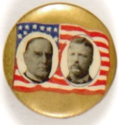 McKinley-TR Scarce Flag Jugate