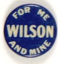 Wilson For Me and Mine