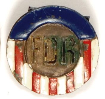 FDR Enamel Pinback