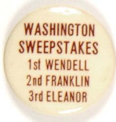 Willkie Washington Sweepstakes