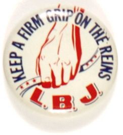 LBJ Firm Grip on Reins