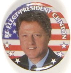 Clinton 1996 Celluloid