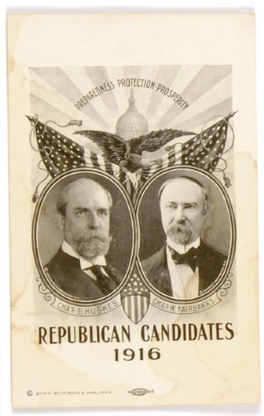 Hughes-Fairbanks Campaign Card